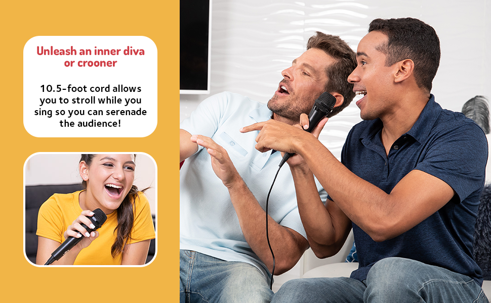 Childrens Karakao Party Microphine Fone Recording Duet Voice Charging Voice Effects Screen