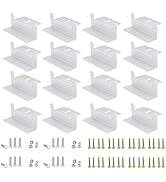 ECO-WORTHY 16 Units Solar Panel Mounting Brackets,Z Bracket Sets Lightweight Aluminum Corrosion-F...