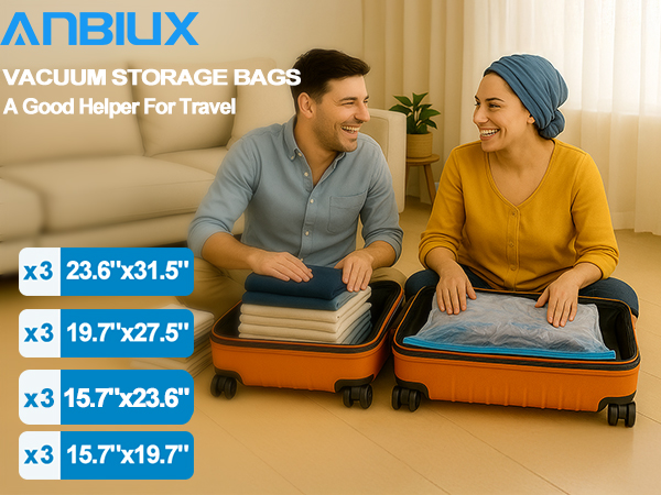 vacuum seal bags for clothing travel