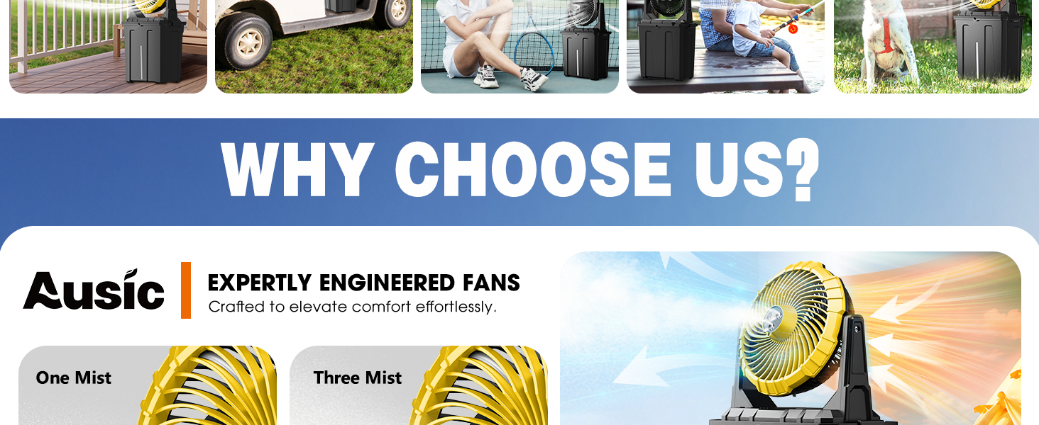 portable fan
