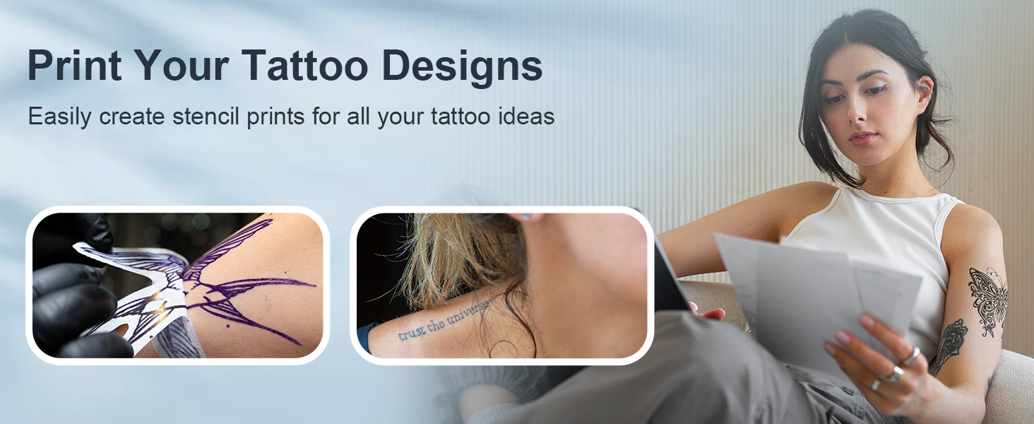 Portable Thermal Printer Tattoo Stencil Machine