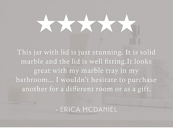 bathroom accessories set customer review