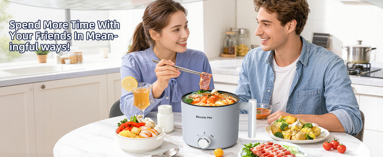 1.5 L Portable Lazy Pot