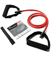 Resistance Bands with Handles, Single Resistance Bands, Exercise Bands with Handles, for Resistan...