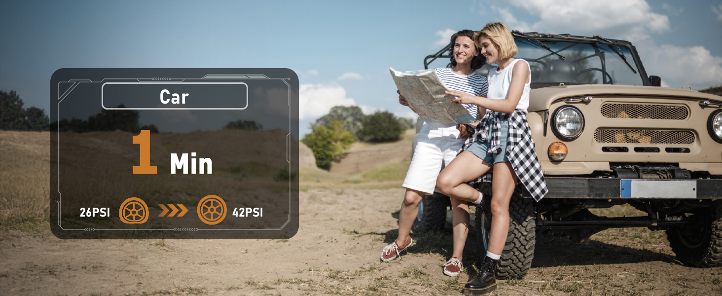 Tire Inflator Portable Air Compressor