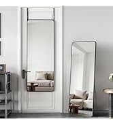 Antok Door Mirror, Full Length Mirror Over The Door, 49'' x 15'' Hanging Mirrors, Wall Mirrors, W...