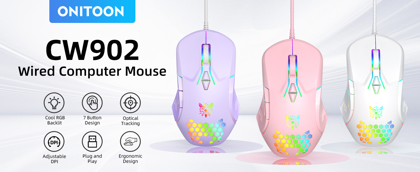 CW902 wired computer mouse