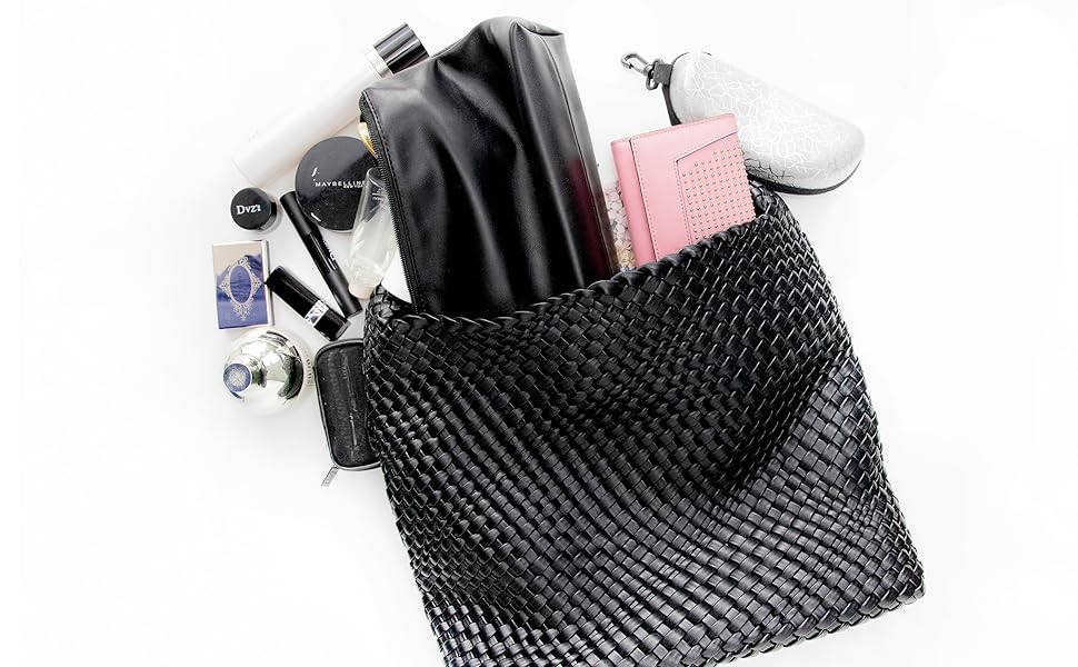 woven shoulder bag