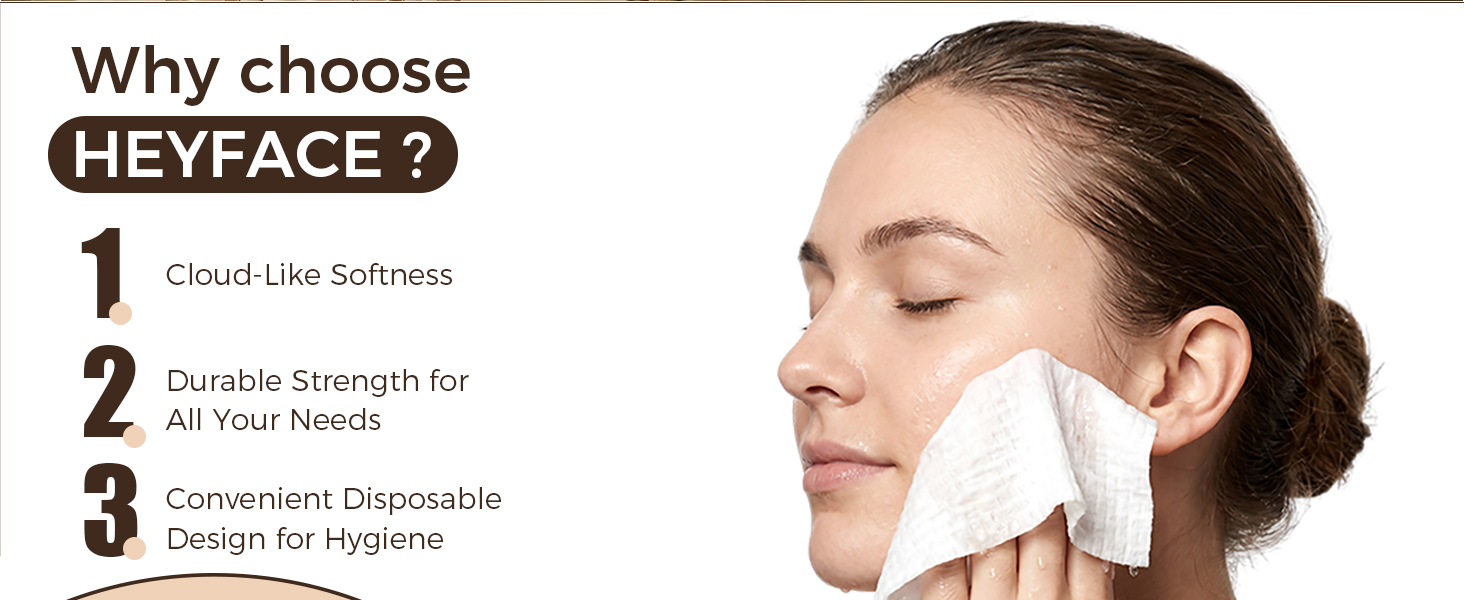 DISPOSABLE FACE TOWELS XXL 30 COUNT