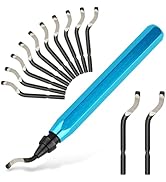 Deburring Tool with 12 High Speed Steel Blades, Deburring Tool 3D Printing, Deburring Tool for Me...