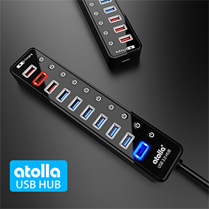 USB HUB with led