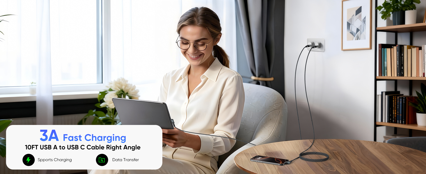 right angle usb c cable