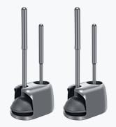 Toilet Brush and Plunger Set