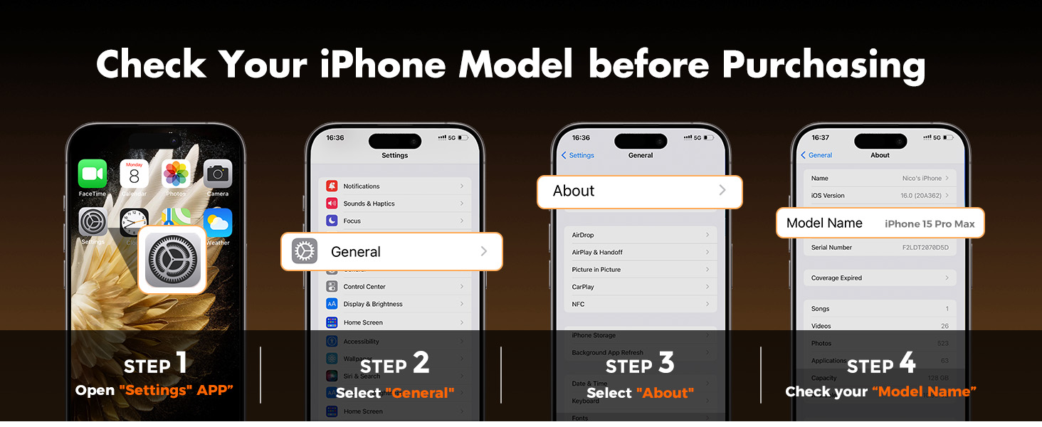 UNBREAKcable iPhone 15 Pro Max Screen Protector Tempered Glass