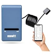 Ecowitt GW1100 Wi-Fi Weather Station Sensor Gateway with Temperature, Humidity and Atmospheric Pr...