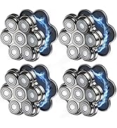 VODOZAVA Head Shaver Replacement Heads Magnetic 7 Blades Razor Replacement Blades Compatible with...