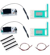 DIYmall 2 Sets 915MHZ ESP32 Lora V3 WiFi+BLE Development Board 0.96inch OLED Display ESP32-S3 Dua...