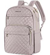 KROSER Laptop Backpack for Women 15.6 Inch Stylish Daypack with USB Charging Port, Water-repellen...