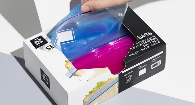 This box has both sizes in the box, but are noticeable with the colors 