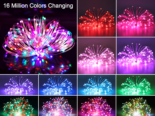 Color Changing Twinkle Lights