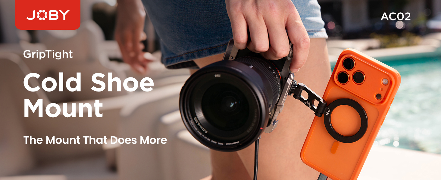 Joby GripTight Magnetic Cold Shoe Phone Mount