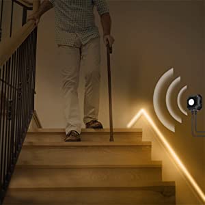 underbed lighting motion sensor