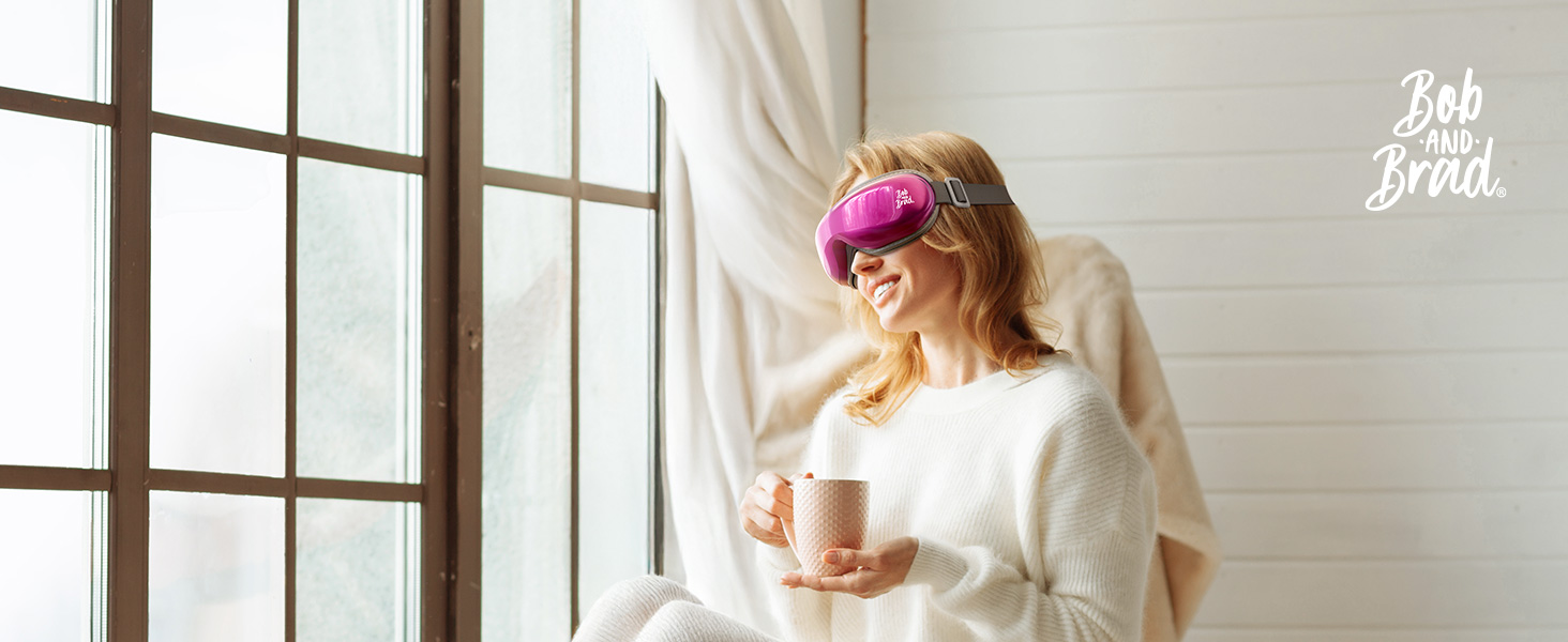 Eye Massager with Heat and Cooling migraine massager migraine relief products headache relief