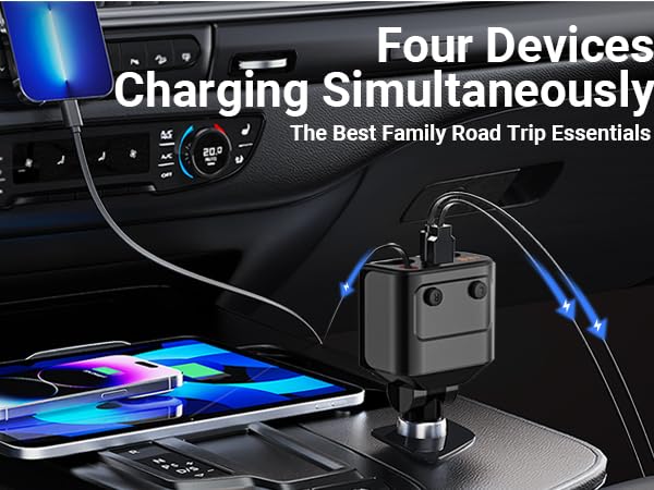 Retractable Fast Car Charger