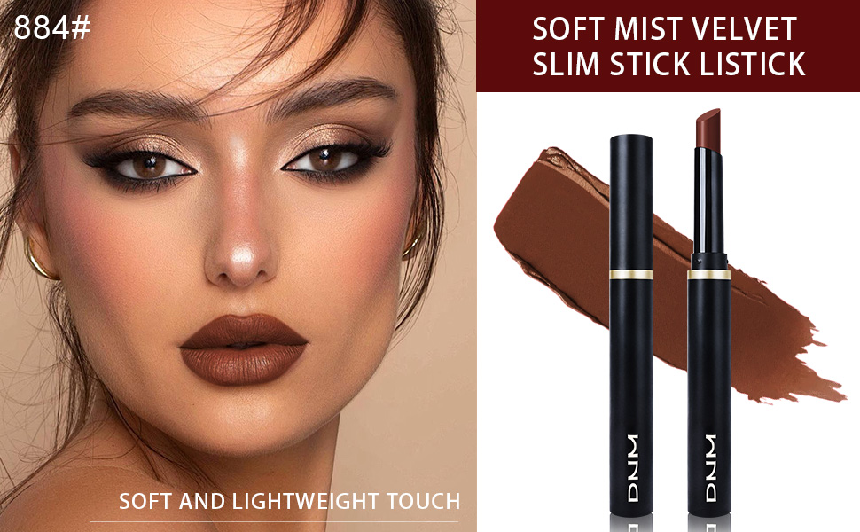 High Pigmented Slim Lipstick Long Lasting Waterproof