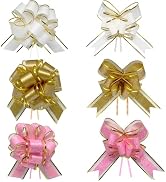 Pull Bows for Gift Wrapping, 30 PCS Bulk Bows 6" Big Gift Bows Large Ribbon Bows for Gift Wrappin...