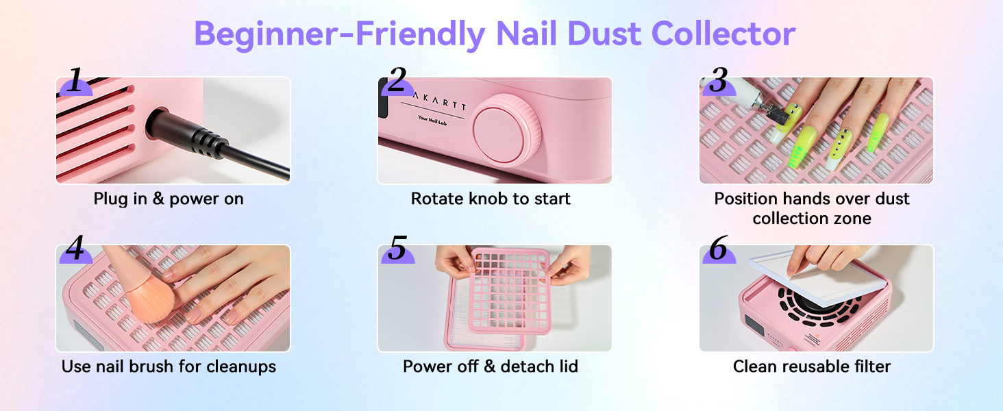nail dust collector
