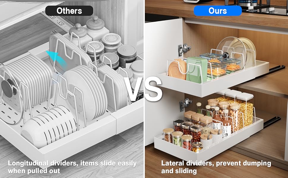 pull out shelves for kitchen cabinets