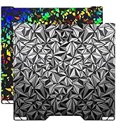 RugooSpink Build Plate for H2D 355 X364.5MM Smooth Plate Debris H1H +Diamond PEO Build Sheet for ...