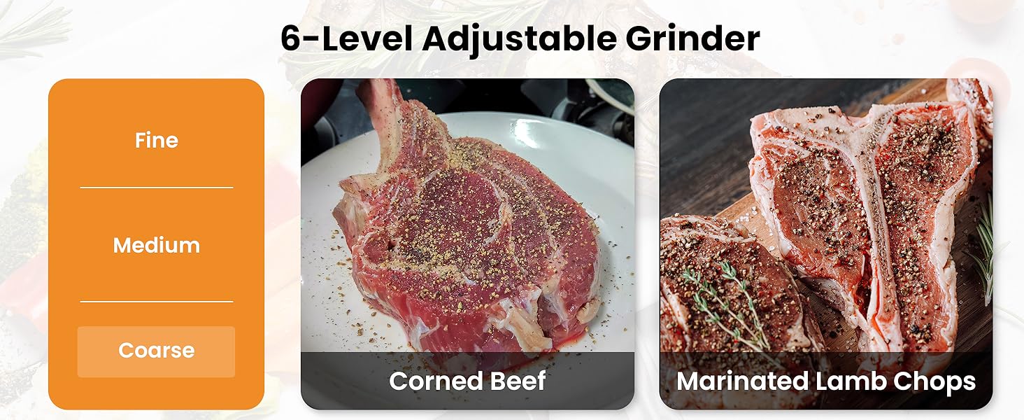 salt and pepper grinder set