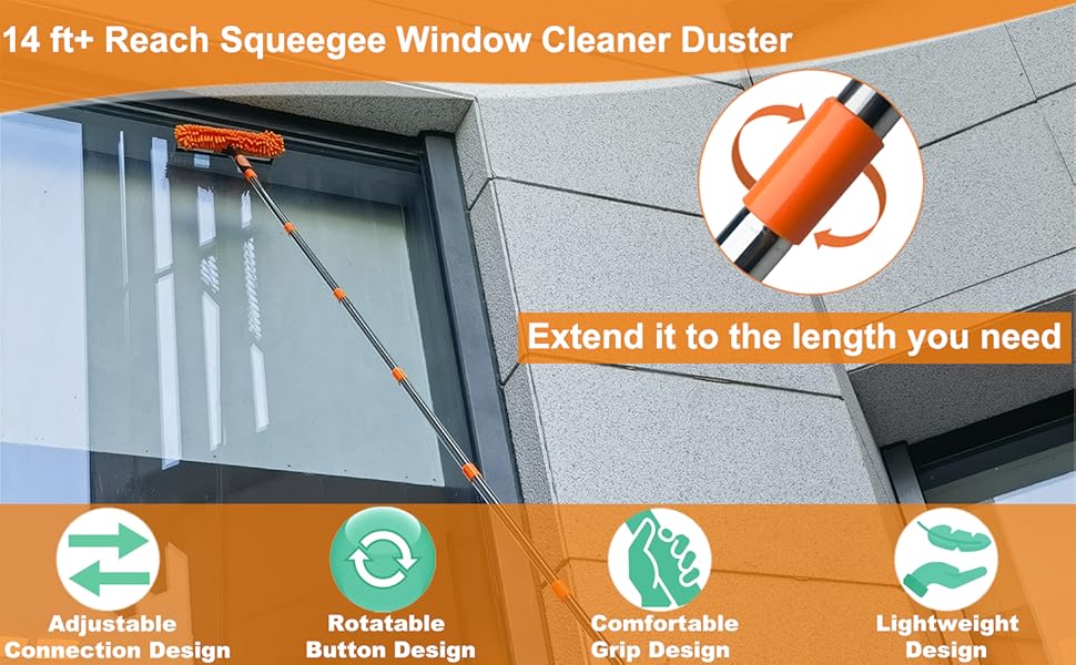 Squeegee Window Cleaner Tool 