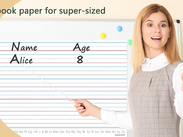 handwriting paper