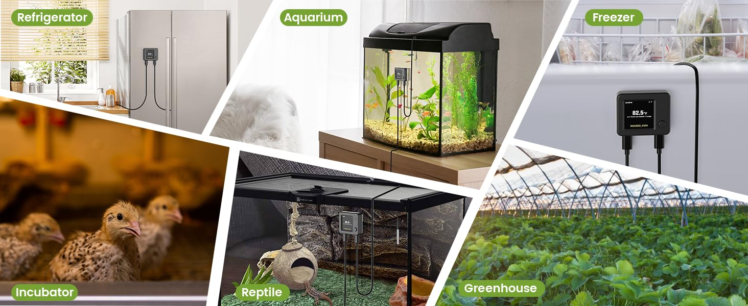 Multi-scene use: refrigerator, freezer, fish tank