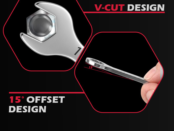 Premium Midget Wrench Set 