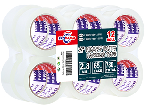 PROMAXCO Heavy Duty Packing Tape 12 Rolls
