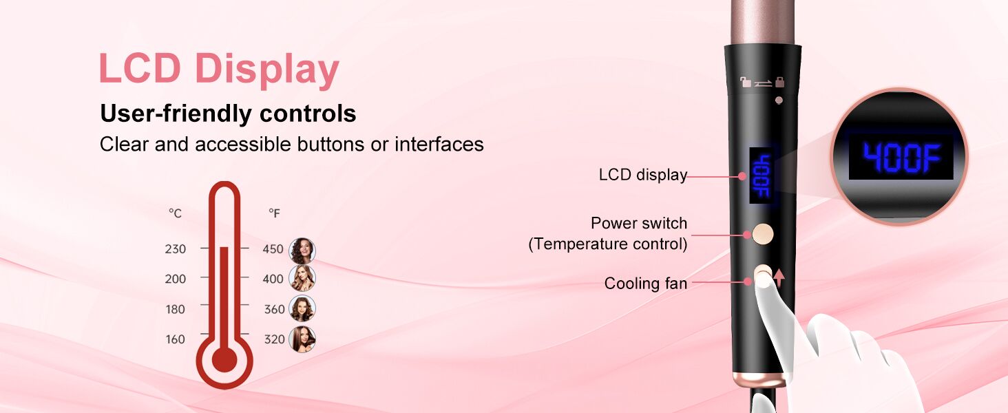 Waver Curling Iron Wand