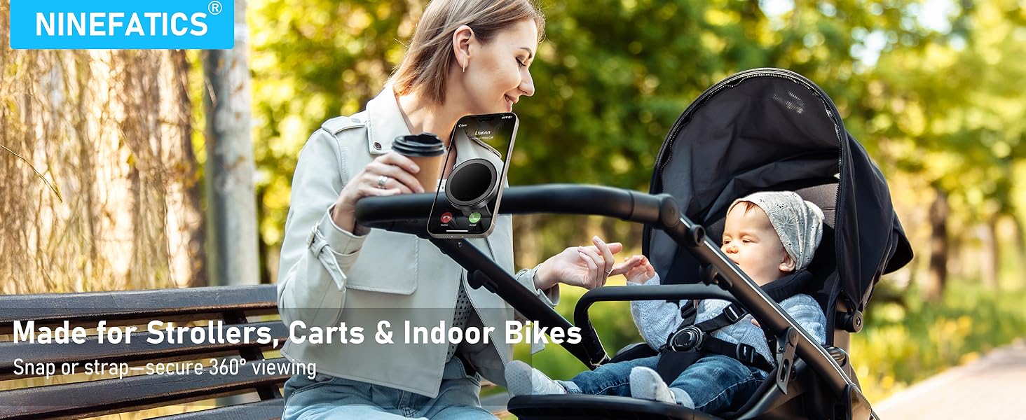 stroller phone holder