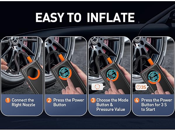 Jump Starter with Air Compressor