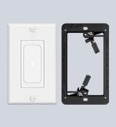 rubber wall plate with bracket