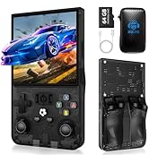 2025 New Upgrade R36MAX Retro Handheld Game Console, 4.0 Inch IPS Video Gaming Console with 64GB ...