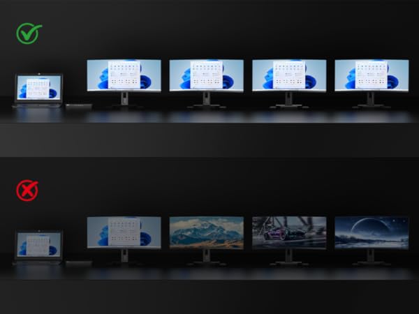 4K hdmi splitter for dual monitors