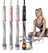 WITSPARKLLE Ropeless Battle Ropes, Adjustable Cordless Battle Ropes with Resistance Springs