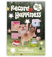 Bomichi Cute Sticker Book, Y2K Vintage Grunge Kawaii Retro Aesthetic Decals Matte Writable Paper,...