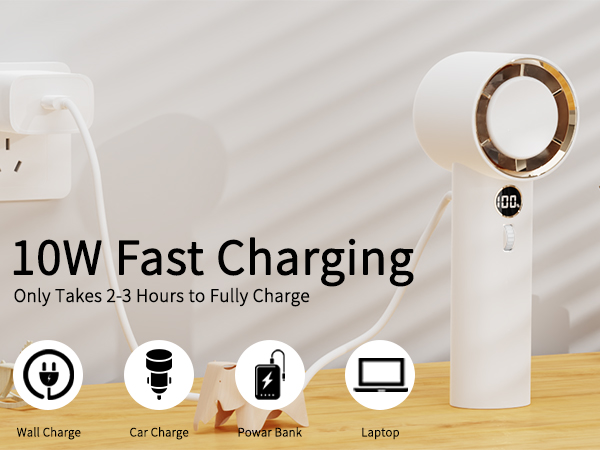  rechargeable fan hand held