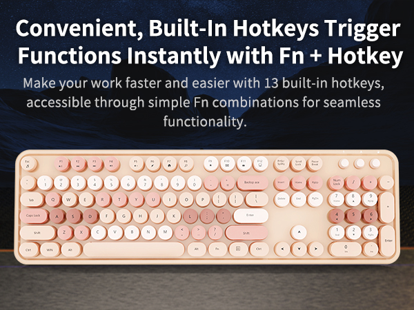 multicolor keyboard and mouse combo
