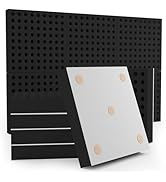 24 Pack Sound Proof Foam Panels for Walls 2" X 12" X 12" Acoustic Foam Panels High Desnsity Studi...